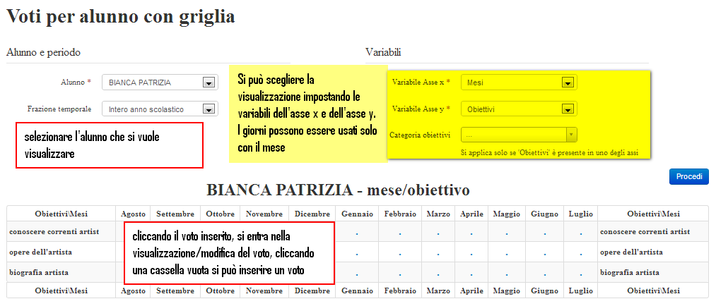 2) Selezionando la voce Menù in alto a sinistra o nel menù che si apre direttamente al centro della pagina all entrata, si