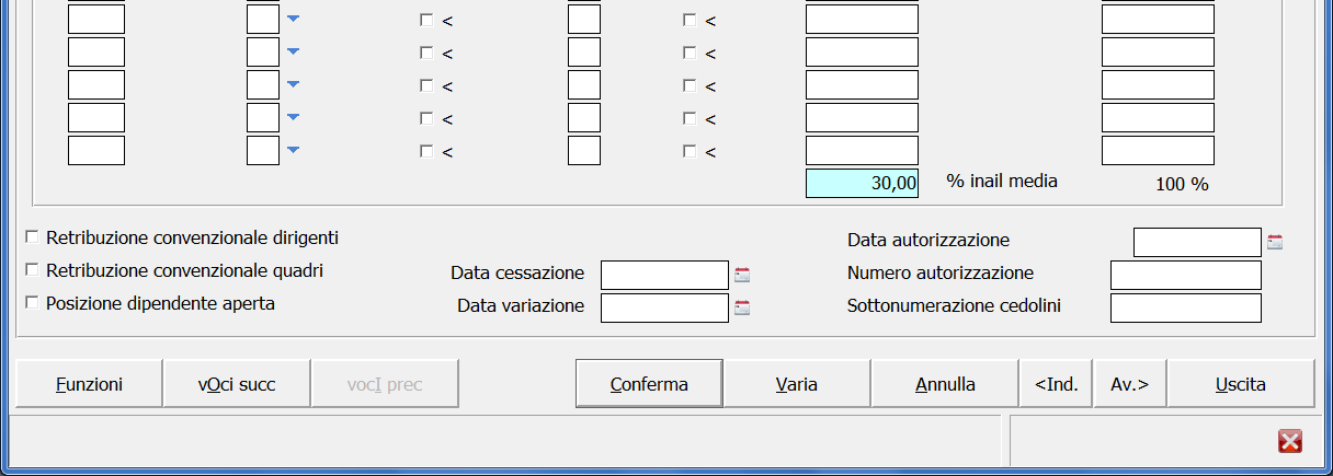 Autoliquidazione INAIL 2014 25 / 57 5 Verificare la tabella di correlazione posizioni assicurative / sigla INAIL.