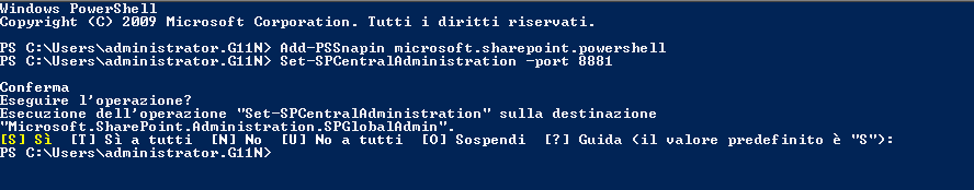 Replication e High Availability per Microsoft SharePoint Server Per utilizzare la procedura di configurazione guidata dei prodotti SharePoint per la preparazione della replica, procedere come segue:
