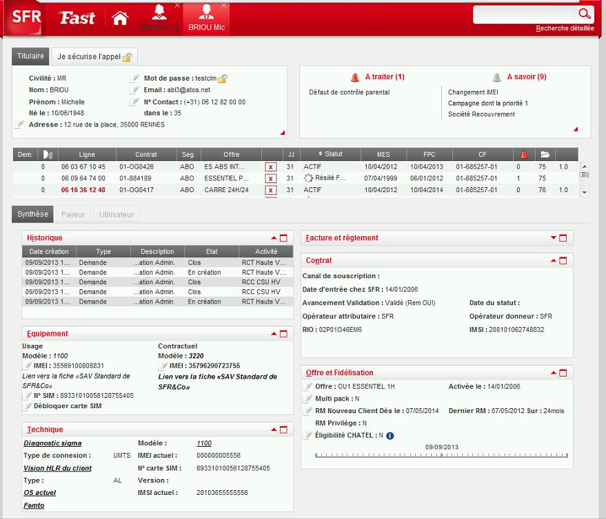 Web Services (SOA) CRM ERP MAINFRAME EDW Miliardi record indicizzati 12