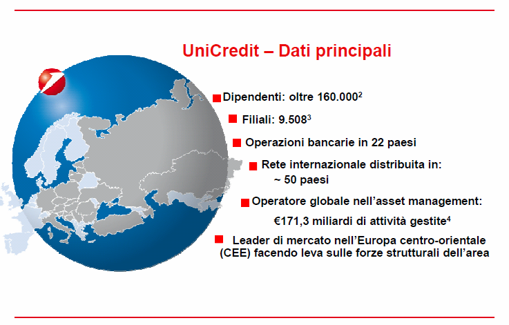 2 Il Gruppo UniCredit :