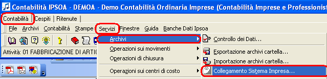 Supprt On Line Allegat FAQ Fig 7 Al termine dell perazine nel percrs specificat nella maschera di cnfigurazine sarann stati creati un più dei seguenti file: Clienti.