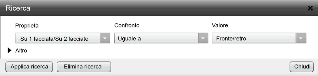 2 Configurazione del sistema Per modificare l'ordine delle colonne, eseguire una delle azioni seguenti: Nella finestra di dialogo [Scegli dettagli], spostare le proprietà verso l'alto o verso il