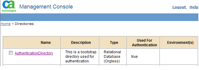 Protezione della console di gestione Protezione della console di gestione La console di gestione consente agli amministratori di creare e gestire directory e ambienti di CA IdentityMinder.