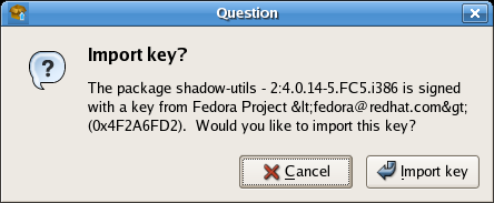 Capitolo 3. Package Updater Figura 3.2. Dipendenza del pacchetto Selezionate Continua per accettare la dipendenza e continuare con l'aggiornamento.