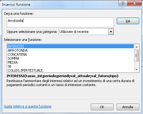 COME INSERIRE UNA FUNZIONE Ci sono tre modi per inserire una funzione in una cella di Excel 2010 Digitare la sintassi della funzione direttamente nella cella desiderata e seguire i suggerimenti che