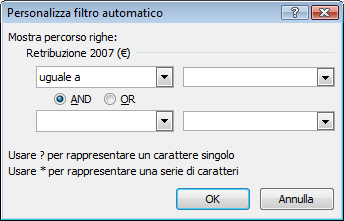 AM4 Foglio elettronico livello avanzato 45 Operatività con Excel XP - Posizionare il cursore all interno della tabella da filtrare. - Selezionare Filtro > Filtro automatico dal menu Dati.