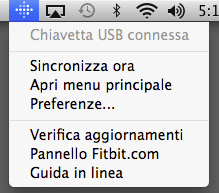 4. Procedi seguendo le istruzioni visualizzate. Pairing con un computer Una volta installato Fitbit Connect sul computer, è possibile fare il pairing tra il dispositivo Flex e il tuo account.