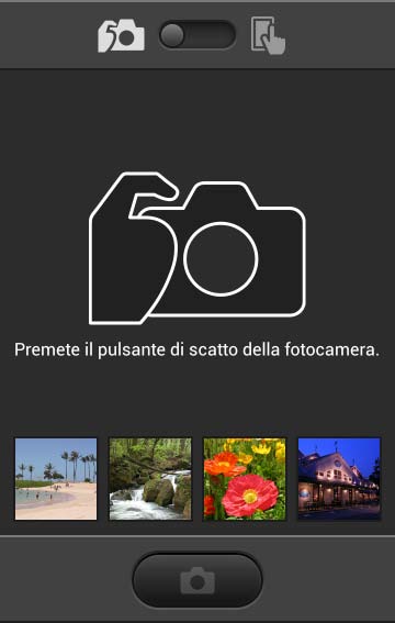 memoria della fotocamera.