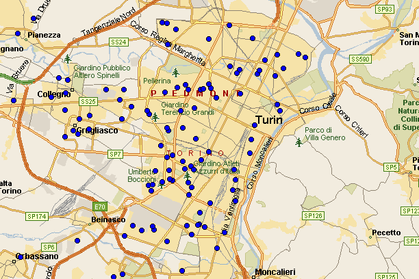 2.2.2 GEOLOC DIPENDENTI TAZZOLI Il 65% dei lavoratori di corso Tazzoli risiede nella città di Torino. Il 33% risiede nella provincia di Torino, e il restante 2% in altre province.