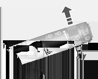 78 Strumenti e comandi Volante riscaldato Avvisatore acustico Tergilavacristalli Tergicristalli Premere il pulsante * per inserire il riscaldamento del volante.