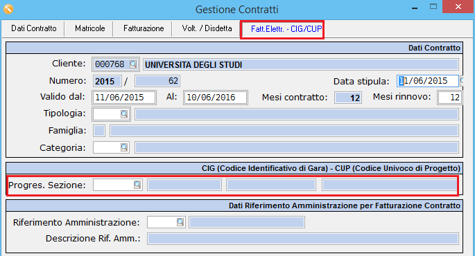 Nella funzione Varia dati documento presente nella gestione documenti, con la [versione 9.4.