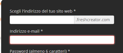 Iscriviti Innanzitutto per configurare il tuo booking devi cliccare sul link che hai ricevuto via email: e compilare i