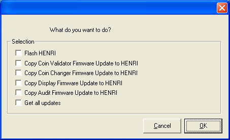 Lavori di manutenzione SRG Funzioni interne di HENRI Scaricare il nuovo firmware e l applicativo per l aggiornamento FW da internet HenriFlash può essere scaricato dal sito NRI (www.nri24.