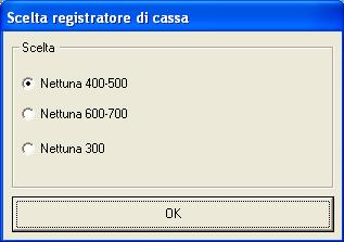 Programmazioni su registratore di cassa L unica programmazione da effettuare è la 353 (modalità di lavoro in connessione a HOST) il cui valore deve essere 2 modo misto.