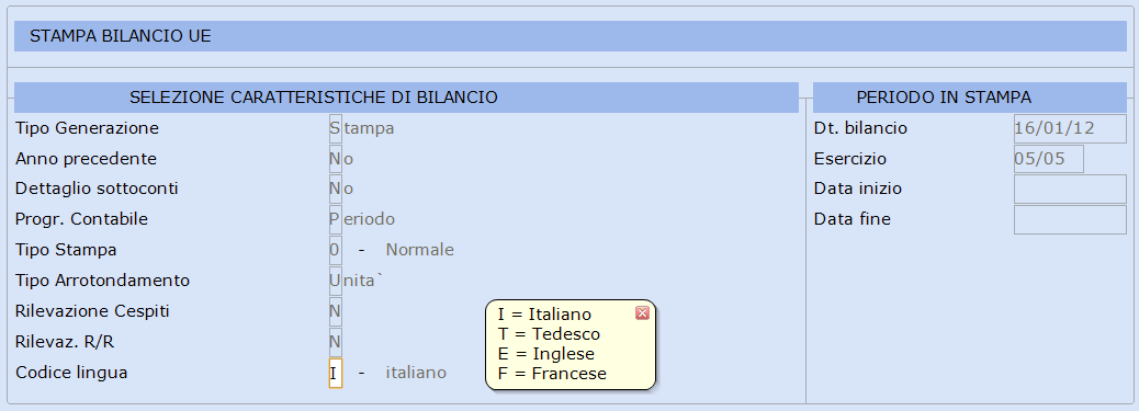 La prima voce e l ultima della precedente tabella, corrispondono alla prima e l'ultima della nuova tabella di studio; le tre scelte centrali sono state accorpate nella scelta MOTORE di GERICO INTERNO.