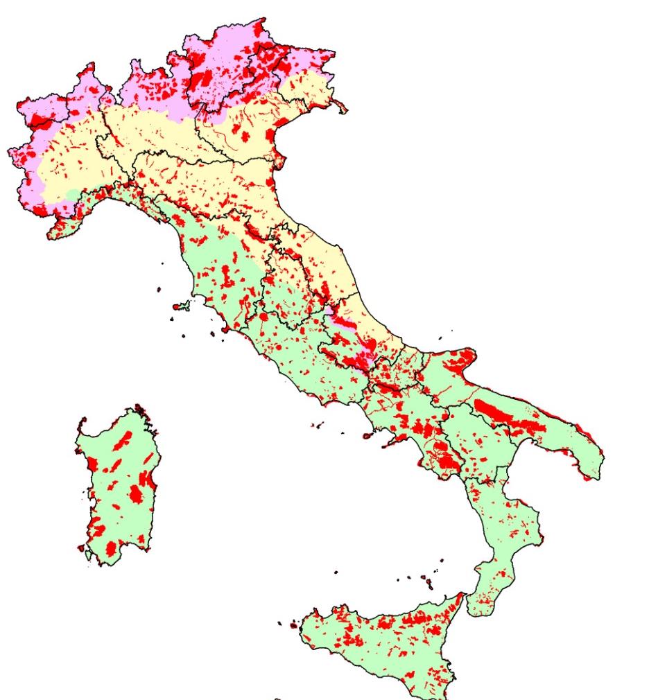 Obiettivi Valutare la vulnerabilità potenziale dei siti italiani della Rete Natura 2000 ai diversi tipi di prodotti fitosanitari Realizzare una base conoscitiva e un approccio integrato utile a