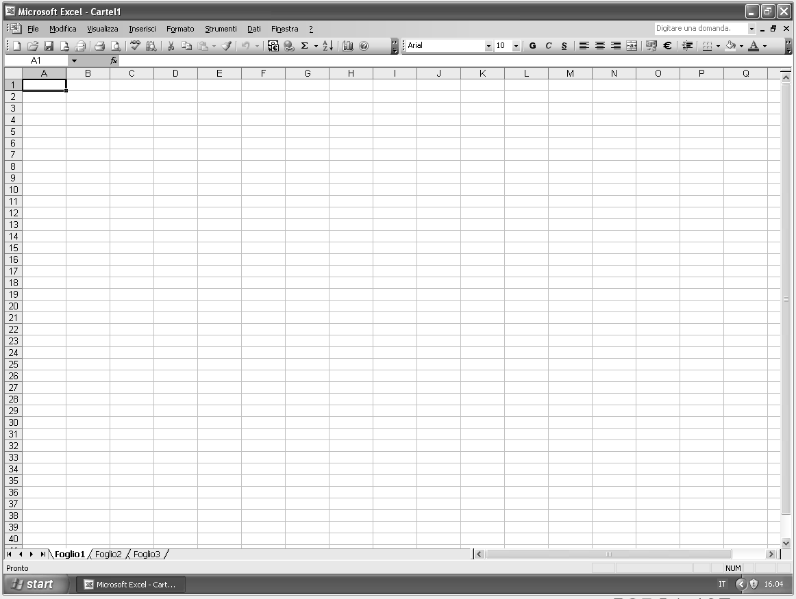 12 Il programma Excel, introduzione Il programma Microsoft Excel appartiene alla categoria dei fogli elettronici, programmi nati alla fine degli anni '70 con il programma Visicalc che venne indicato