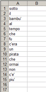 34 i cicli Figura 5.1: Il calcolo delle celle piene 5.2 il ciclo do while Questo ciclo si usa quando la ripetizione deve essere eseguita in base a condizioni non numeriche.