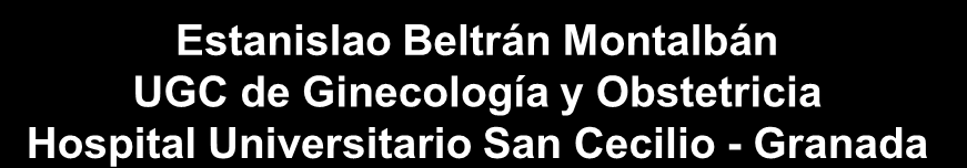 Metodi contraccettivi e problemi di salute associati Estanislao Beltrán