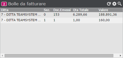 Varie Aclapg Nei programmi che prevedevano la richiesta ditta a carattere, in presenza di Acla non era consentita la selezione della ditta (es. ESTGRUAC).