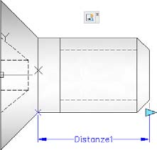 c a p i t o l o 02 Infine posizionate l icona dell azione Stira (figura 2.37). Il passo successivo è quello di inserire valori reali per la stiratura della vite.