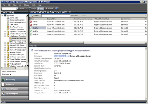 Host macchine virtuali: aggiunta/rimozione, alternanza tra le modalità di manutenzione e normale Macchine virtuali: aggiunta/spostamento/eliminazione Installazione iniziale di StruxureWare Operations