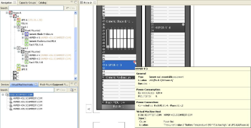 Utilizzo dell'analisi di impatto in StruxureWare Operations - Mobile 1.