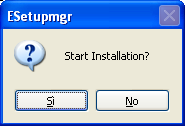 8 INSTALLAZIONE L installazione del PSG può essere effettuata in due modi diversi, tramite compact disk o tramite l applicazione EDM Setup Manager.