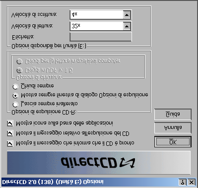 Realizzazione di CD dati con DirectCD Cancella CD: consente di cancellare il contenuto di un CD-RW o DVD-Registrabile per liberare spazio sul disco. Vedere Cancellazione dei CD a pagina 53.