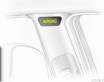 62 Sedili, sistemi di sicurezza 9 Avvertenza Il sistema airbag anteriore fornisce una protezione ottimale solo se il sedile è in posizione corretta 3 47.