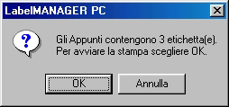 I due indirizzi seguenti, ad esempio, sono separati da una sola riga vuota e con il comando Incolla speciale produrranno due etichette di tre linee ciascuna. DYMO Corp.