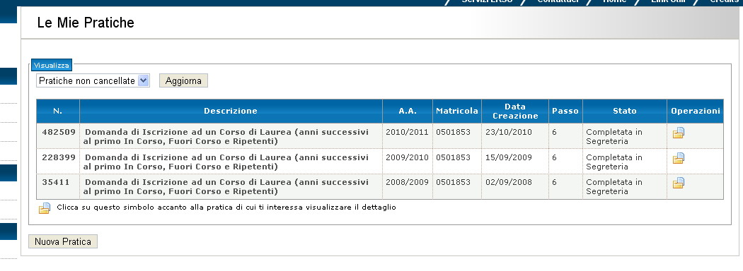 4. COMPILAZIONE ON-LINE DELLA MODULISTICA NECESSARIA PER L ESPLETAMENTO DELLE PRATICHE AMMINISTRATIVE 4.