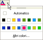 4.2.1 Creare un organigramma con etichette disposte in ordine gerarchico. (Utilizzare una funzione integrata di creazione di organigrammi).