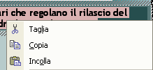 6.5.1.2 Selezionare un oggetto grafico. La selezione è indicata dai quadratini di ridimensionamento attorno all'oggetto o al gruppo di oggetti. Selezionare un oggetto Cliccare sull oggetto.