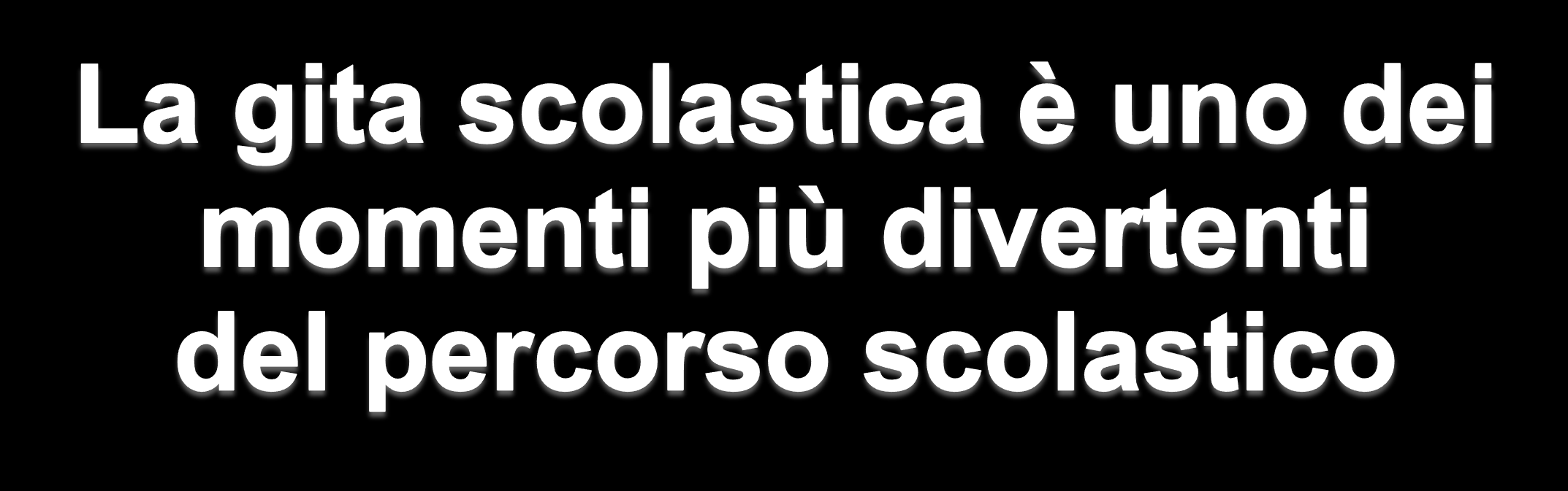 in modo diverso (il pullman, il treno, l aereo ) L uscita didattica ha il