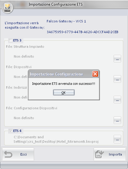 Premere Apri per confermare la selezione del file oppure Annulla per chiudere la finestra di selezione del file senza effettuare alcuna selezione. 2.