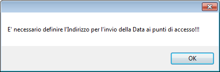 Invia su bus: data, ora, codice impianto Nel menu Utilities è presente il comando per l invio al bus della data, dell ora e del codice dell impianto, che devono essere precedentemente impostati nell