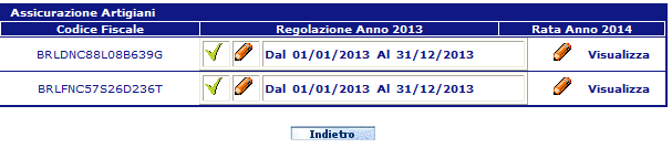 3.2 Polizza Artigiana Come già detto, l inoltro della dichiarazione salari in caso di impresa artigiana che non ha occupato dipendenti nell anno precedente o ha occupato esclusivamente personale con