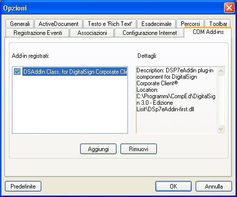 NOTA: l eventuale configurazione del proxy ha effetto solo sulle connessioni via http e https, non sulle connessioni in LDAP.