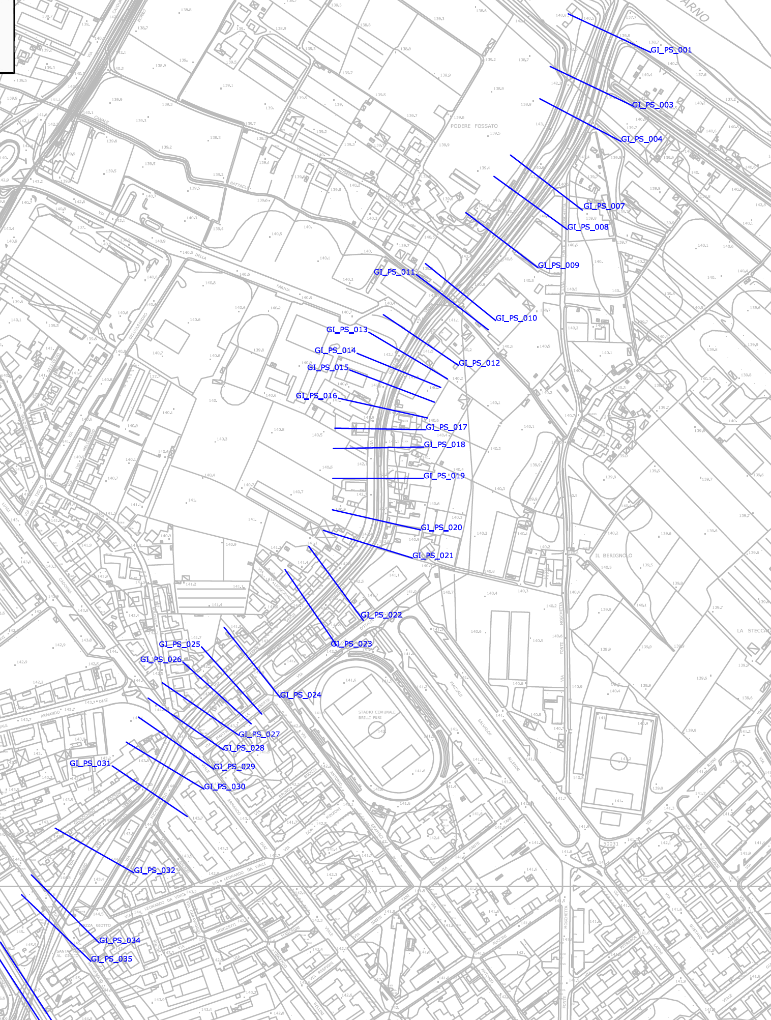 immagine 13 - estratto cartografico Borro del