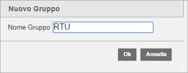 Sezione dedicata alla creazione e alla supervisone di gruppi virtuali. Sarà possibile gestire fino ad una massimo di 250 gruppi distinti.