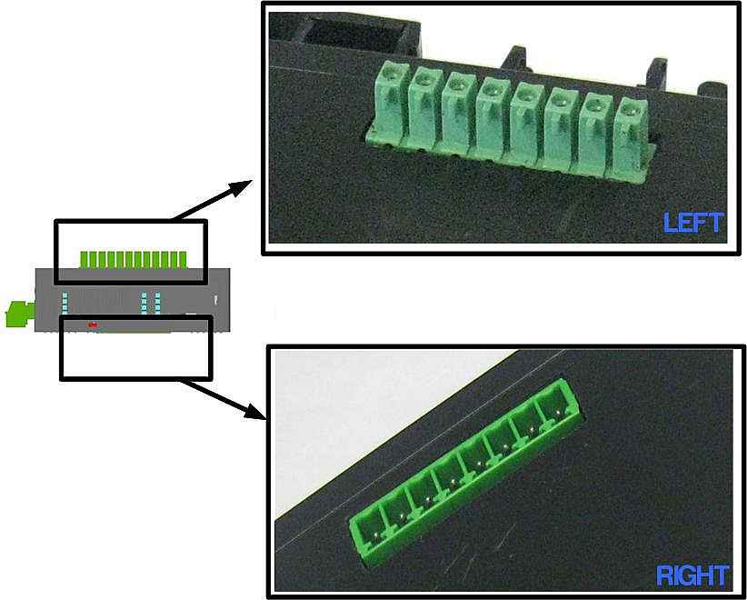 La porta M-Bus può essere configurata con baud rate da 300bps a 38.400bps baud. Nel caso di M-BUS Master è possibile collegare fino a 3 dispositivi M-BUS slave. Sezione fili : MIN 0.13mm 2, MAX 3.