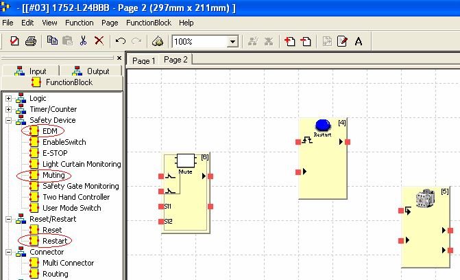 13 3. L editor è costituito da due sezioni: la sezione Function List (elenco funzioni) e la sezione Workspace (spazio di lavoro). Sezione Workspace. Sezione Function List. 4.