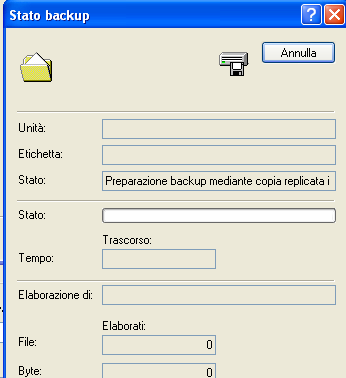 Backup Corso