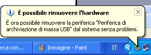 Cliccare una sola volta con il tasto destro del mouse, attendere l apertura della informazione sulle unità da rimuovere. 3.