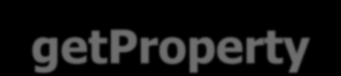 Azioni per l uso dei Bean nelle JSP <jsp:getproperty name= nome_bean dove: property= nome_prop /> name: è il nome del