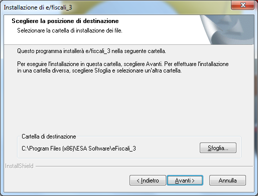 Dopo il doppio click sull eseguibile premere OK alla richiesta dell installazione dell aggiornamento, quindi procedere premendo SETUP.