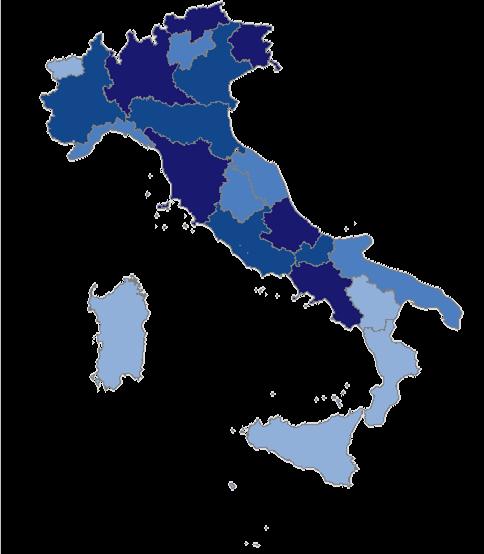 PRODOTTO INTERNO LORDO A PREZZI CORRENTI PER ABITANTE. Anno 2012, valori in euro La graduatoria regionale vede in testa la Provincia autonoma di Bolzano/Bozen, con un Pil pro capite di oltre 37.