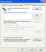 Impostazione delle opzioni Internet sul PC/ laptop 1. Aprire il browser Internet (ad es. Microsoft Internet Explorer) 2.